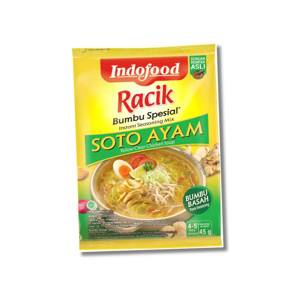 Indofood Chicken Soup/Soto Ayam Instant Seasoning (24 pcs)