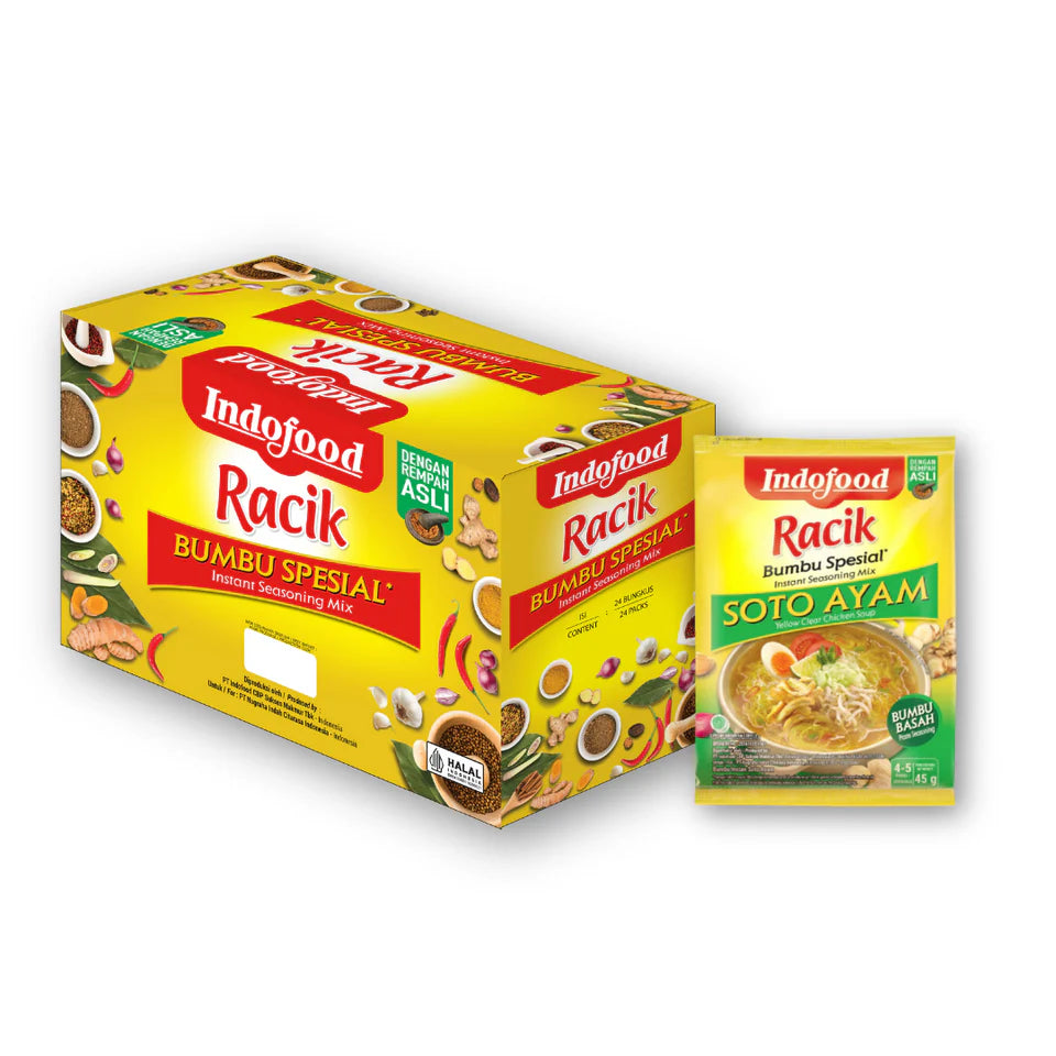 Indofood Chicken Soup/Soto Ayam Instant Seasoning (24 pcs)