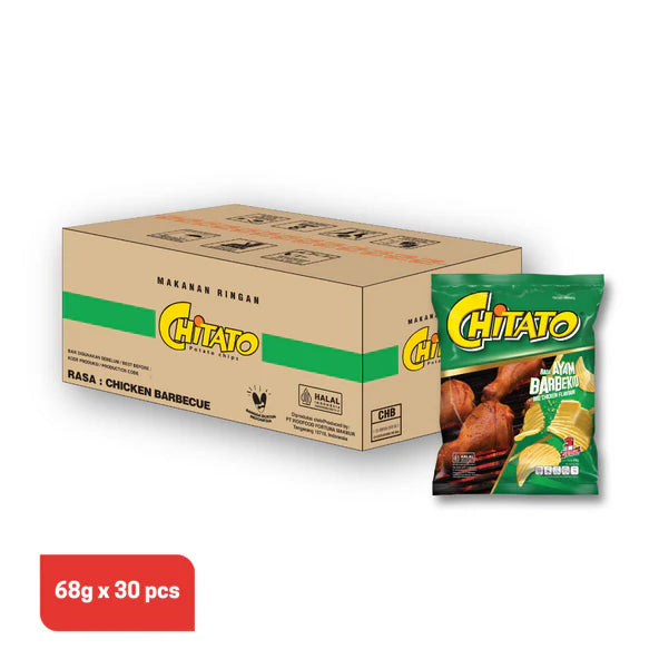 Chitato Potato Chips Chicken BBQ (30 pcs) [BBD: May 2026]