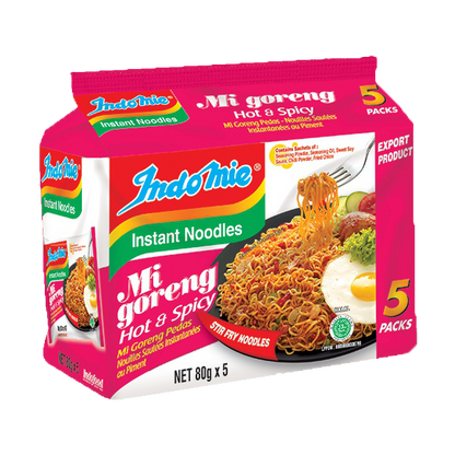Indomie Mi Goreng Hot & Spicy (30 pk)