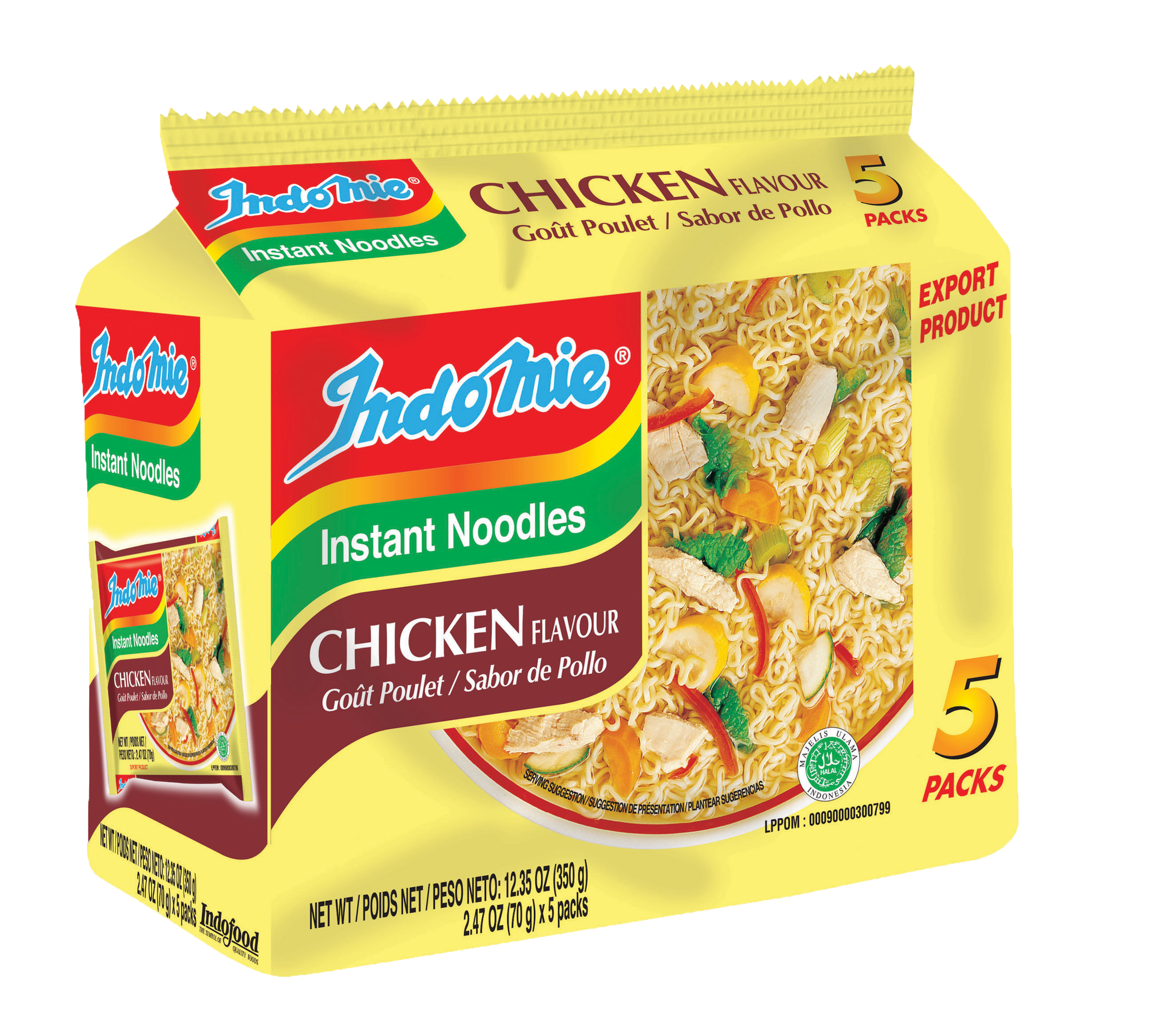 Indomie Chicken Flavour (6 x 5 pcs)